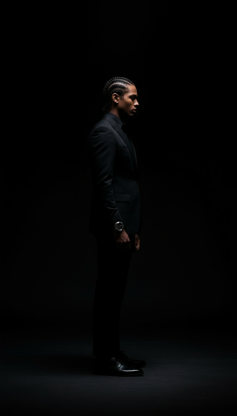 Bijna pitch black - Correcte details