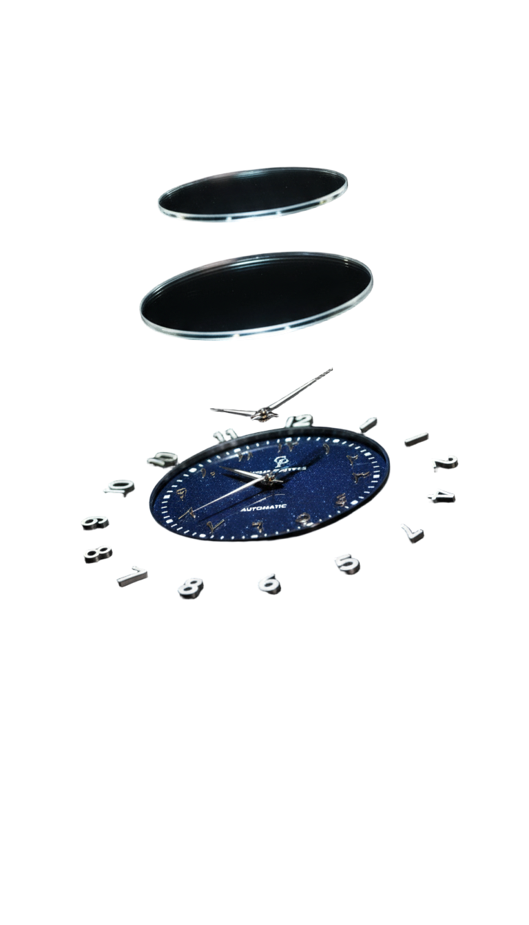 Exploded View met Secondewijzer